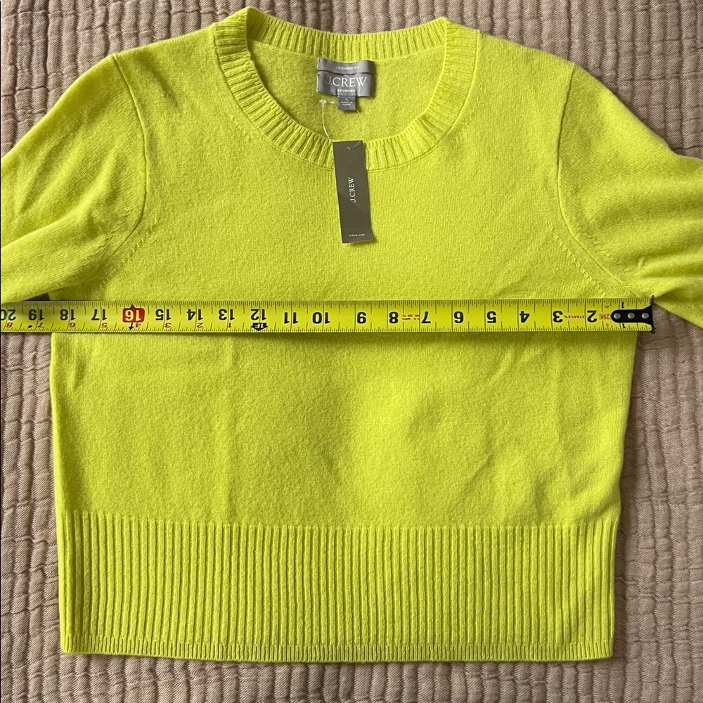 Jcrew Cashmere Cropped Sweater - Picture 6 of 9